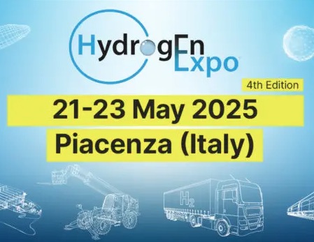 Hydrogen Expo 21 to 23 May 2025/Hydrogen Expo, Piacenza Italy